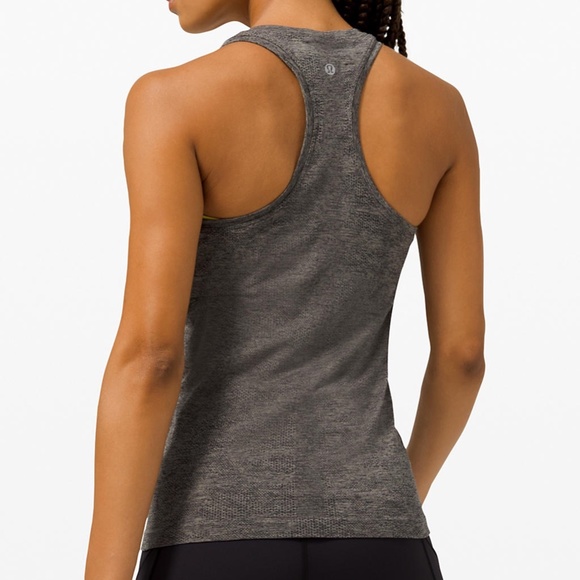 lululemon athletica Tops - LULULEMON GRAY SWIFTLY TECH RACERBACK